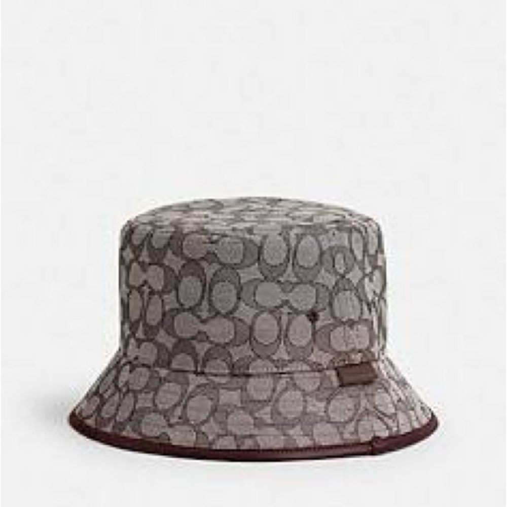 Coach (Vintage -2000s) New with Tags Signature Crusher Bucket Hat Size Med/Lrg - Picture 1 of 6